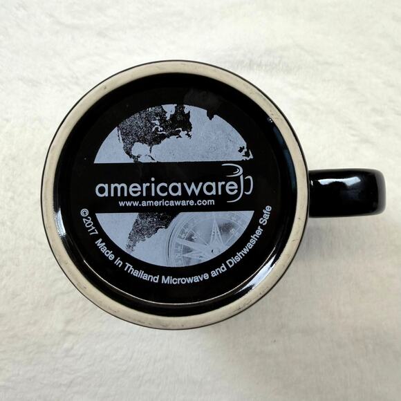 SALEM Night Sky Silhouette Mug Americaware 22oz Coffee Tea Cup 2017 Witches - Picture 5 of 5